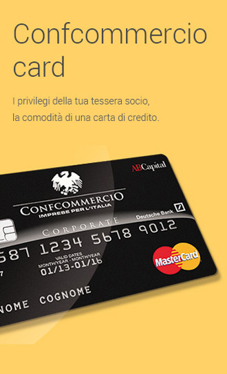 Confcommercio Card