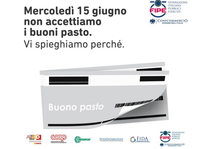 Stop ai buoni pasto per 24 ore