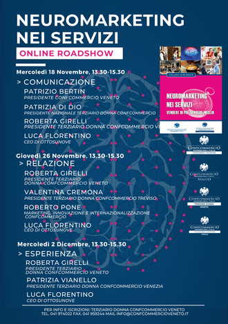 Webinar "NEUROMARKETING NEI SERVIZI" - La comunicazione