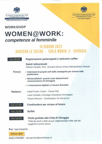 WOMEN@WORK:  la competenze strategica è sempre più donna.