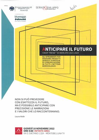 Anticipare il Futuro:  conoscere gli scenari del mercato prossimo venturo 2023 - 2024